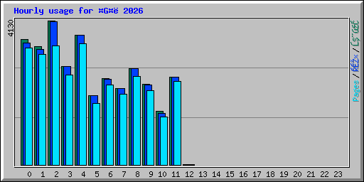 Hourly usage for �G�� 2026