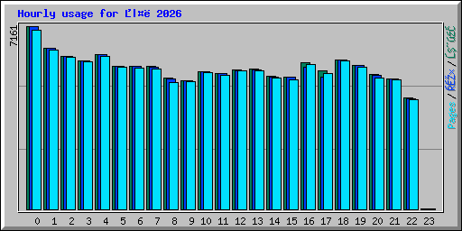 Hourly usage for �|�� 2026